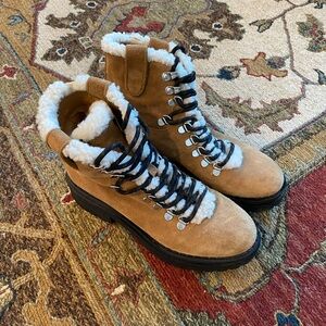 Marc Fisher Brown Suede Boots